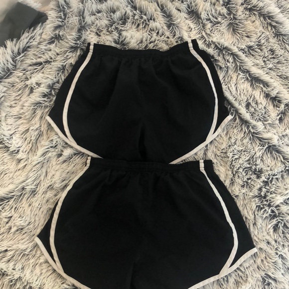 (2) Nike Dri-fit running shorts, Girls size L - Picture 2 of 2